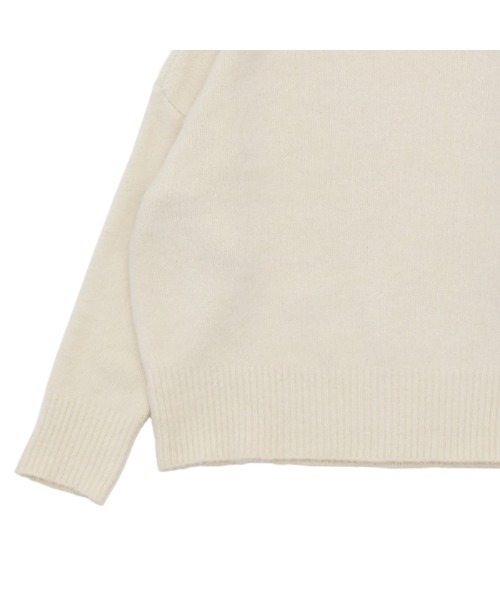 select MOCA（セレクトモカ）の「2021 AW オーバーサイズボリュームニット（ニット/セーター・レディース・ホワイト/ブラウン/サックスブルー/イエロー/ピンクベージュ/ベージュ/パープル/グリーン/ダークブラウン・FREE）」の19枚目の写真