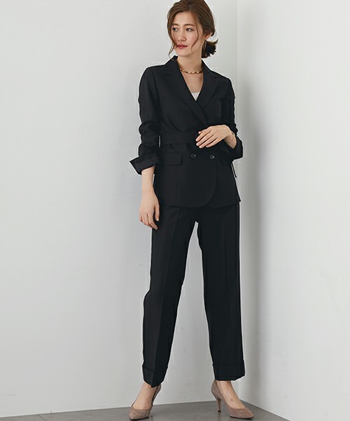 美品　Acne Studious ダブル　テーラードジャケット　ベルト付き STUDIOUS（ステュディオス）の「【STUDIOUS】サッシュベルト付き