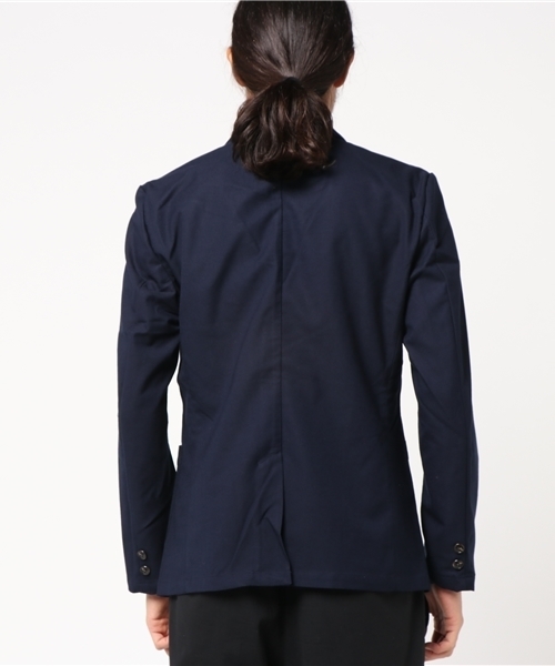 koe（コエ）の「TRキャンバスアンコンジャケット（テーラードジャケット・メンズ・グレー/ネイビー・S/M/L/LL）」の3枚目の写真