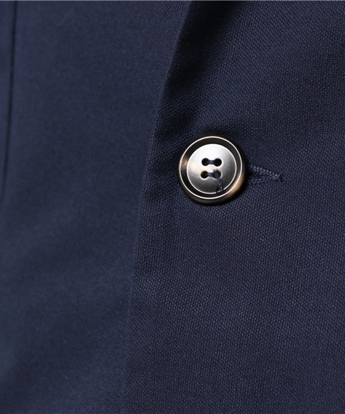 koe（コエ）の「TRキャンバスアンコンジャケット（テーラードジャケット・メンズ・グレー/ネイビー・S/M/L/LL）」の9枚目の写真