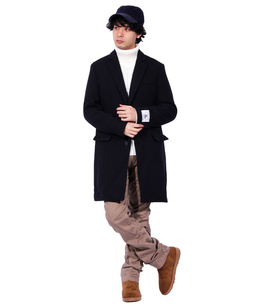 ８(eight)（エイト）の「ムートンブーツ ボア ファー ショート ブーツ（ブーツ・メンズ・ブラック/ブラックミックス/キャメル・SMALL/MEDIUM/LARGE/X-LARGE）」の6枚目の写真