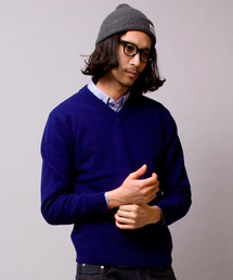 BEAUTY&YOUTH UNITED ARROWS | BY ラム Vネックニット◆(ニット/セーター)