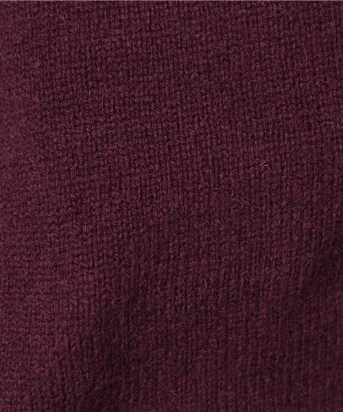 BEAUTY&YOUTH UNITED ARROWS（ビューティーアンドユースユナイテッドアローズ）の「BY ラム Vネックニット◆（ニット/セーター・メンズ・ブラック/コバルトブルー/パープル/グレー・SMALL/MEDIUM/LARGE/X-LARGE）」の9枚目の写真