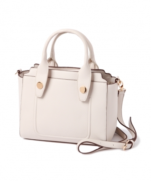 Andemiu（アンデミュウ）の「２ＷＡＹヒラカシメショルダー784970（ショルダーバッグ・アイボリー/イエロー/ベージュ/ブラック・FREE）」の3枚目の写真