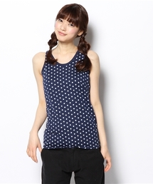 WEGO/柄タンクトップ