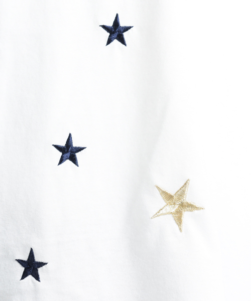 LIPSTAR(リップスター)の「星刺繍タックスリーブカットソー(Tシャツ/カットソー・レディース・オフホワイト/ブラック/ブルー系その他/ラベンダー・M)」の12枚目の写真