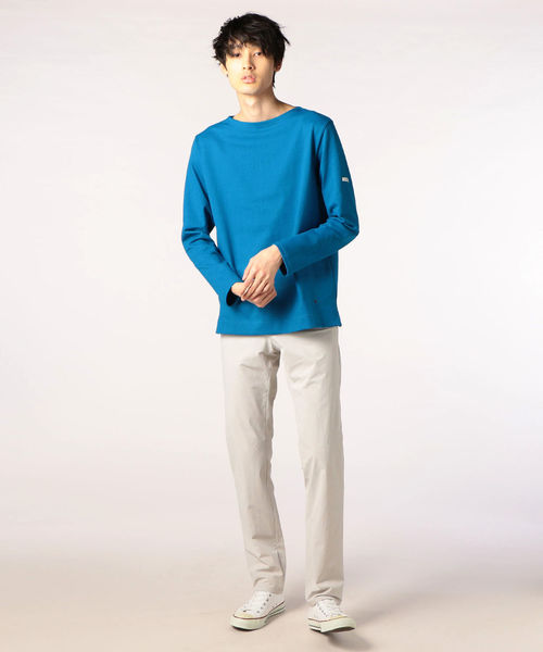 GLOSTER（グロスター）の「Lポケ Cool Touch パンツ（チノパンツ・メンズ・ストーン/ネイビー/ブラック・L/XL/M/S）」の5枚目の写真