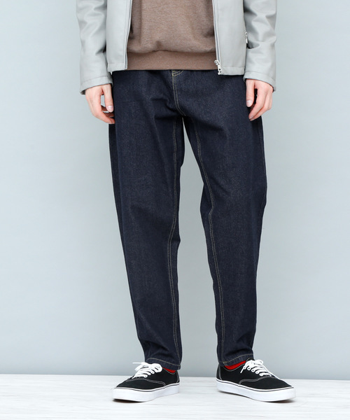 EMMA CLOTHES（エマクローズ）の「10oz ワイドバギーデニムパンツ（デニムパンツ・メンズ・ブルー/インディゴブルー・L/M）」の5枚目の写真