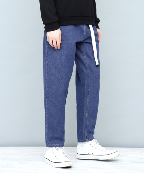 EMMA CLOTHES（エマクローズ）の「10oz ワイドバギーデニムパンツ（デニムパンツ・メンズ・ブルー/インディゴブルー・L/M）」の8枚目の写真