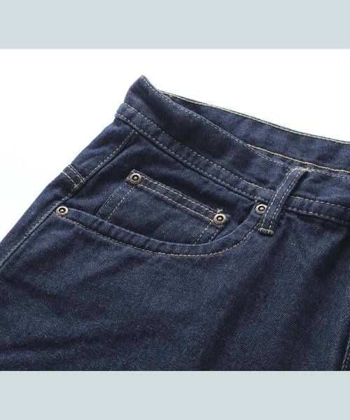 EMMA CLOTHES（エマクローズ）の「10oz ワイドバギーデニムパンツ（デニムパンツ・メンズ・ブルー/インディゴブルー・L/M）」の15枚目の写真