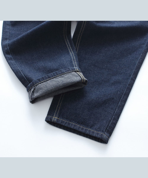 EMMA CLOTHES（エマクローズ）の「10oz ワイドバギーデニムパンツ（デニムパンツ・メンズ・ブルー/インディゴブルー・L/M）」の18枚目の写真