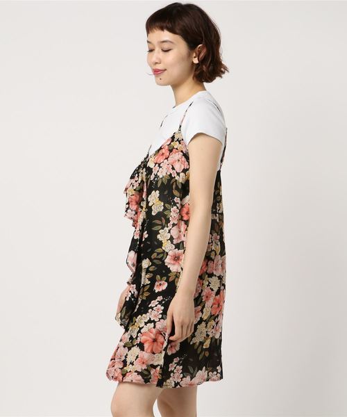 BILLABONG(ビラボン)の「【直営店限定】BILLABONG レディース GLASS WATER ワンピース(ワンピース・レディース・ブラック・SMALL)」の2枚目の写真
