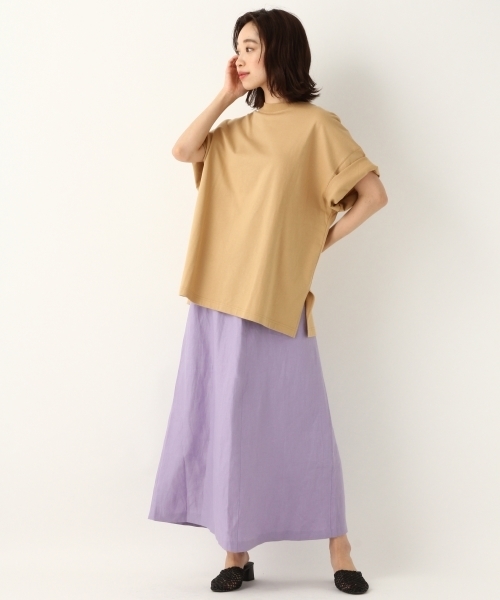 A part by（アパートバイ）の「Lヘリンボンマキシスカート　795900（スカート・レディース・ネイビー/ブラウン/アイボリー/ライトパープル/グリーン/ベージュ系その他・MEDIUM/LARGE）」の14枚目の写真