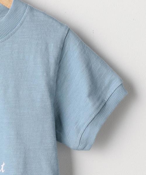 coen（コーエン）の「【coen キッズ / ジュニア】コーエンプレイショップTシャツ(100～150cm)（Tシャツ/カットソー・キッズ・ライトブルー/ネイビー/ホワイト/ピンク・100/120/150/140/130/110）」の7枚目の写真