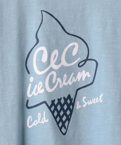 coen（コーエン）の「【coen キッズ / ジュニア】コーエンプレイショップTシャツ(100～150cm)（Tシャツ/カットソー・キッズ・ライトブルー/ネイビー/ホワイト/ピンク・100/120/150/140/130/110）」の5枚目の写真