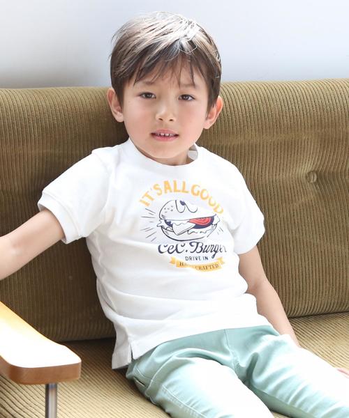 coen（コーエン）の「【coen キッズ / ジュニア】コーエンプレイショップTシャツ(100～150cm)（Tシャツ/カットソー・キッズ・ライトブルー/ネイビー/ホワイト/ピンク・100/120/150/140/130/110）」の10枚目の写真