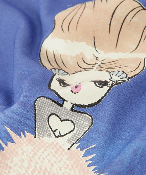 goocy（グーシー）の「【FOXY illustrations×goocy】DeepSeaオーバーTシャツ（Tシャツ/カットソー・レディース・ライトグレー/ホワイト・FREE）」の11枚目の写真