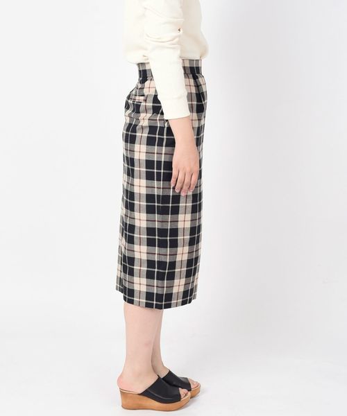 Khaju（カージュ）の「Khaju:チェックタイトスカート◇（スカート・レディース・ブラック/ピンク系その他・26/27）」の6枚目の写真