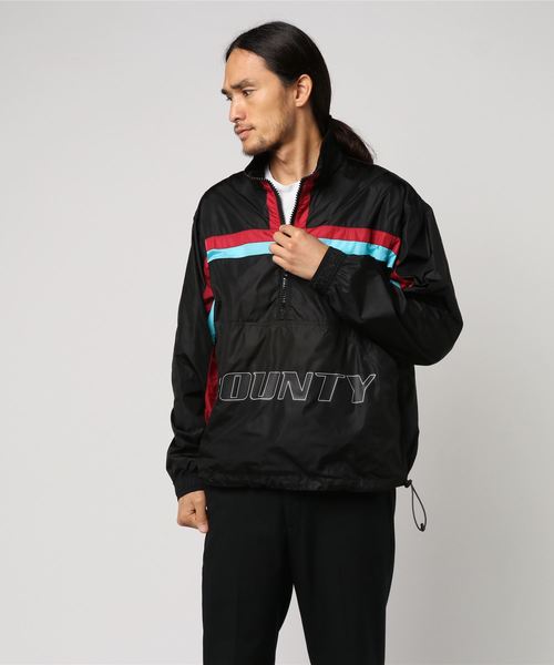 MARCELO BURLON(マルセロ・バーロン)の「MARCELO BURLON “COLOR BAND”アウター(ブルゾン・メンズ・ブラック・MEDIUM)」の8枚目の写真