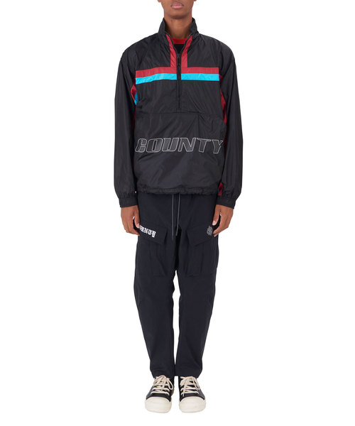 MARCELO BURLON(マルセロ・バーロン)の「MARCELO BURLON “COLOR BAND”アウター(ブルゾン・メンズ・ブラック・MEDIUM)」の2枚目の写真