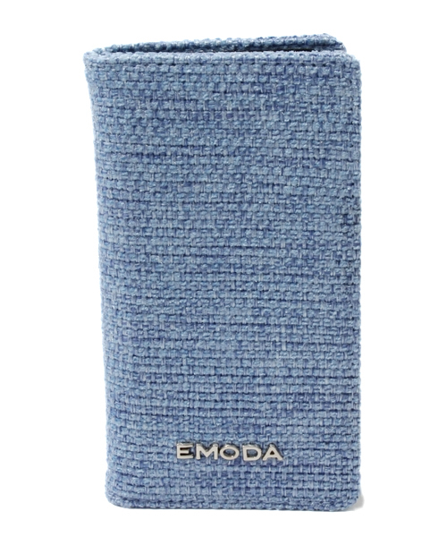 EMODA(エモダ)の「Sout light tweed I PHONE CASE for5(スマホケース/カバー・レディース・ブルー/ブラック/ホワイト・FREE)」の3枚目の写真