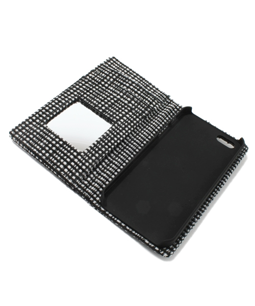 EMODA(エモダ)の「Sout light tweed I PHONE CASE for5(スマホケース/カバー・レディース・ブルー/ブラック/ホワイト・FREE)」の5枚目の写真