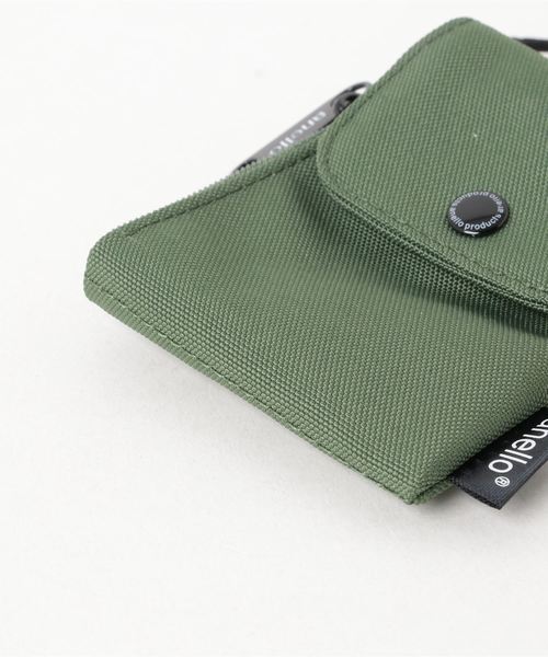 anello(アネロ)の「WEGO/anello CSネックウォレット(財布・メンズ・ブラック/レッド/カーキ・FREE)」の4枚目の写真