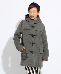 BEAMS BOY | MONTGOMERY / ヘリンボーン ダッフル(ダッフルコート)
