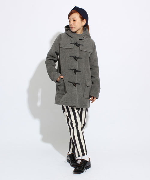 BEAMS BOY(ビームスボーイ)の「MONTGOMERY / ヘリンボーン ダッフル(ダッフルコート・レディース・グレー/ネイビー/イエロー/カーキ・ONE SIZE)」の6枚目の写真