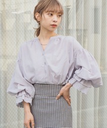 tiptop | 袖刺繍ボリュームブラウス(シャツ/ブラウス)