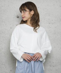 【Jewelobe/ ジュエローブ】センターブロッキングカットプルオーバー