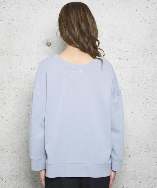 LUGG NAGG（ラグナグ）の「【Jewelobe/ ジュエローブ】センターブロッキングカットプルオーバー（Tシャツ/カットソー・レディース・ベージュ/オフホワイト/ブルー/ピンク・FREE）」の7枚目の写真