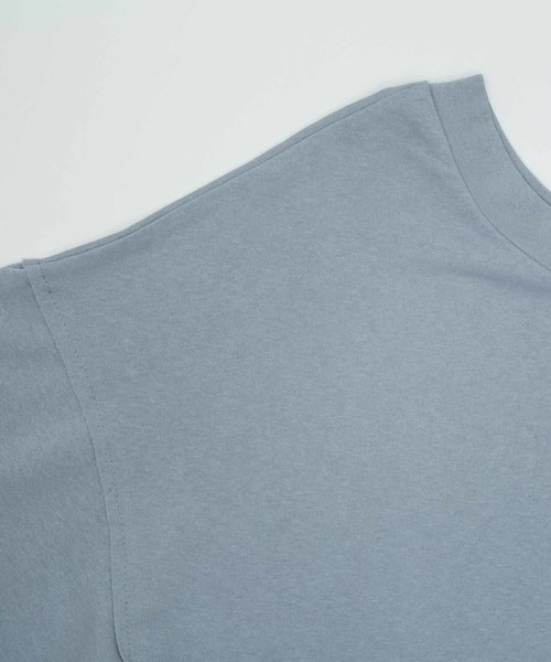 LUGG NAGG（ラグナグ）の「【Jewelobe/ ジュエローブ】センターブロッキングカットプルオーバー（Tシャツ/カットソー・レディース・ベージュ/オフホワイト/ブルー/ピンク・FREE）」の8枚目の写真