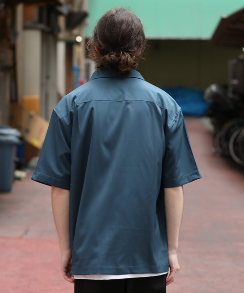 JUNRED（ジュンレッド）の「ドライストレッチ半袖シャツ（シャツ/ブラウス・メンズ・ブラック/グリーン/イエロー・S/M/L）」の5枚目の写真