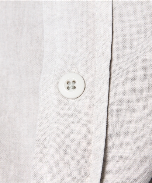 goa（ゴア）の「ピグメントワークシャツ（シャツ/ブラウス・レディース・ホワイト/グレー/ベージュ/カーキ・FREE）」の12枚目の写真