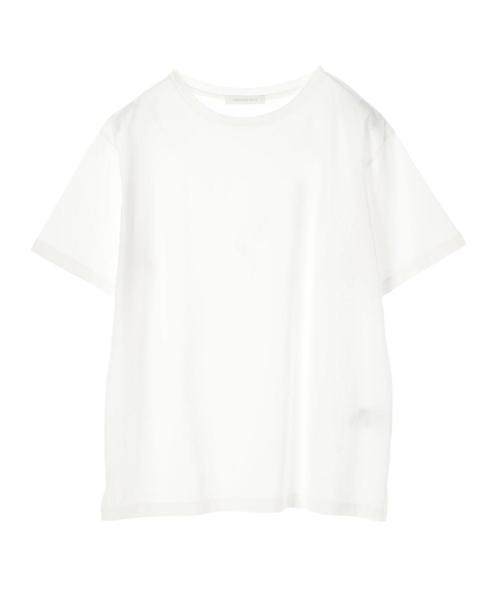 AMERICAN HOLIC（アメリカンホリック）の「BASIC5分袖ゆるシTャツ＊（Tシャツ/カットソー・レディース・ブラック/オフホワイト/ピンク/グリーン/キャメル/その他7/ホワイト系その他4/グレー系その他2・FREE）」の10枚目の写真