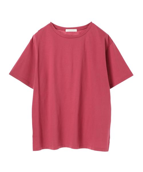AMERICAN HOLIC（アメリカンホリック）の「BASIC5分袖ゆるシTャツ＊（Tシャツ/カットソー・レディース・ブラック/オフホワイト/ピンク/グリーン/キャメル/その他7/ホワイト系その他4/グレー系その他2・FREE）」の13枚目の写真