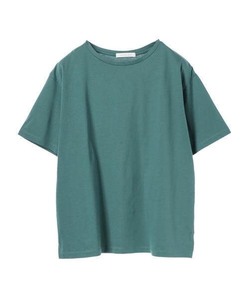 AMERICAN HOLIC（アメリカンホリック）の「BASIC5分袖ゆるシTャツ＊（Tシャツ/カットソー・レディース・ブラック/オフホワイト/ピンク/グリーン/キャメル/その他7/ホワイト系その他4/グレー系その他2・FREE）」の21枚目の写真