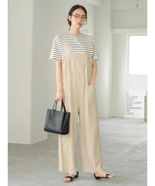 AMERICAN HOLIC（アメリカンホリック）の「BASIC5分袖ゆるシTャツ＊（Tシャツ/カットソー・レディース・ブラック/オフホワイト/ピンク/グリーン/キャメル/その他7/ホワイト系その他4/グレー系その他2・FREE）」の17枚目の写真