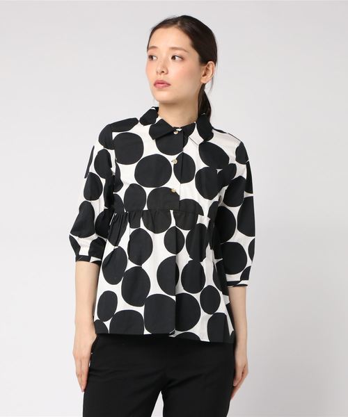 Hub&Spoke（ハブアンドスポーク）の「水玉プルオーバーシャツ（シャツ/ブラウス）」 WEAR