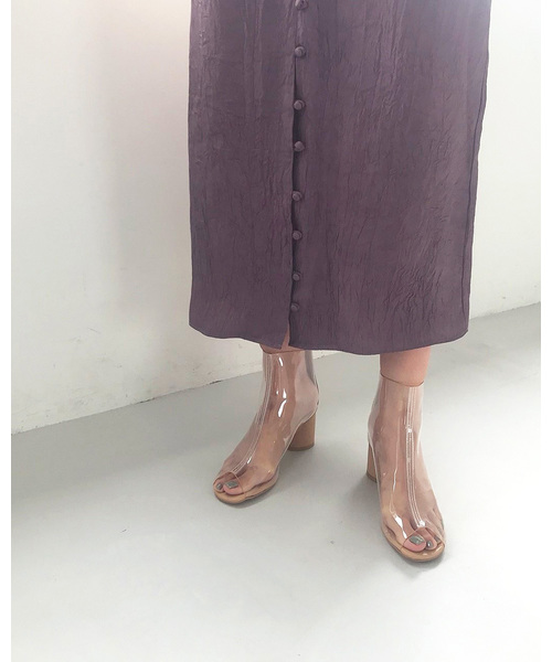 TODAYFUL（トゥデイフル）の「クリアPVCブーツ（ブーツ・レディース・クリア・36inch/37inch/38inch）」の5枚目の写真