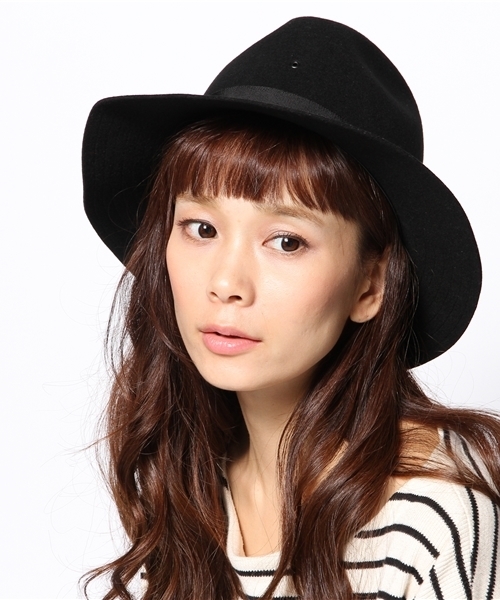 BEAMS BOY（ビームスボーイ）の「INFIELDER DESIGN / ボーイスカウトハット（ハット・レディース・ブラック/ベージュ・ONE SIZE）」の2枚目の写真