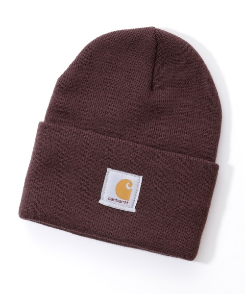 Carhartt(カーハート)の「carhartt(カーハート) ACRYLIC WATCH HAT ニットキャップ(ニットキャップ/ビーニー・メンズ・ブラック/ダークグリーン/ネイビー/ヘザーグレー/ホワイト系その他/グレー系その他/ブラウン系その他/ブラック系その他/ダークブラウン/ブラウン系その他2/ワイン・FREE)」の11枚目の写真