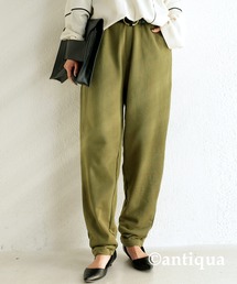 裏毛ハイウエストパンツ