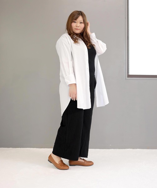masyugirl(マシュガール)の「【4E幅広・大きいサイズ】ラウンドトゥコインローファー(ローファー・レディース・ホワイト/ブラック/ブラウン/ピンク/シルバー/アイボリー/キャメル・23.5cm/24.5cm/25.5cm/26.5cm/24.0cm/25.0cm/26.0cm)」の12枚目の写真
