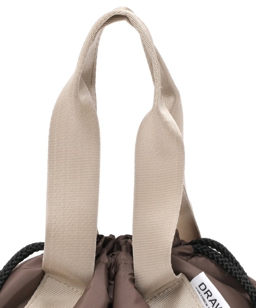 LAKOLE（ラコレ）の「【保温･保冷】ドローストリングランチバッグ / LAKOLE（お弁当箱・レディース・ベージュ/ブラウン/ブラウン系その他/ブラック・FREE）」の8枚目の写真