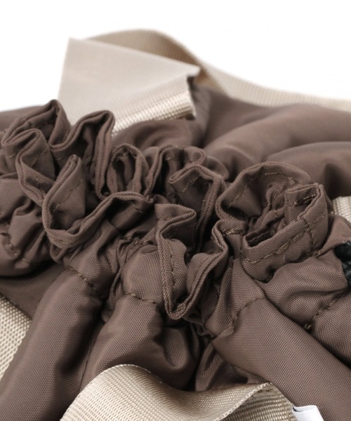 LAKOLE（ラコレ）の「【保温･保冷】ドローストリングランチバッグ / LAKOLE（お弁当箱・レディース・ベージュ/ブラウン/ブラウン系その他/ブラック・FREE）」の10枚目の写真