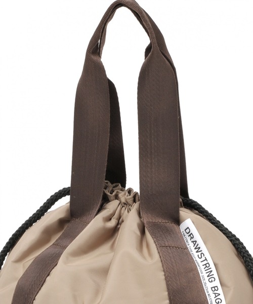 LAKOLE（ラコレ）の「【保温･保冷】ドローストリングランチバッグ / LAKOLE（お弁当箱・レディース・ベージュ/ブラウン/ブラウン系その他/ブラック・FREE）」の13枚目の写真