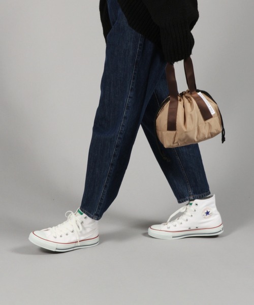 LAKOLE（ラコレ）の「【保温･保冷】ドローストリングランチバッグ / LAKOLE（お弁当箱・レディース・ベージュ/ブラウン/ブラウン系その他/ブラック・FREE）」の15枚目の写真