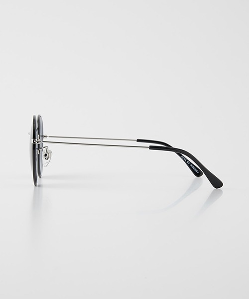 AZUL by moussy（アズールバイマウジー）の「CONTRAST FRAME EYEWEAR/コントラストフレームアイウェア【MOOK52掲載 90431】（サングラス・レディース・ブラウン/ブラック・FREE）」の10枚目の写真